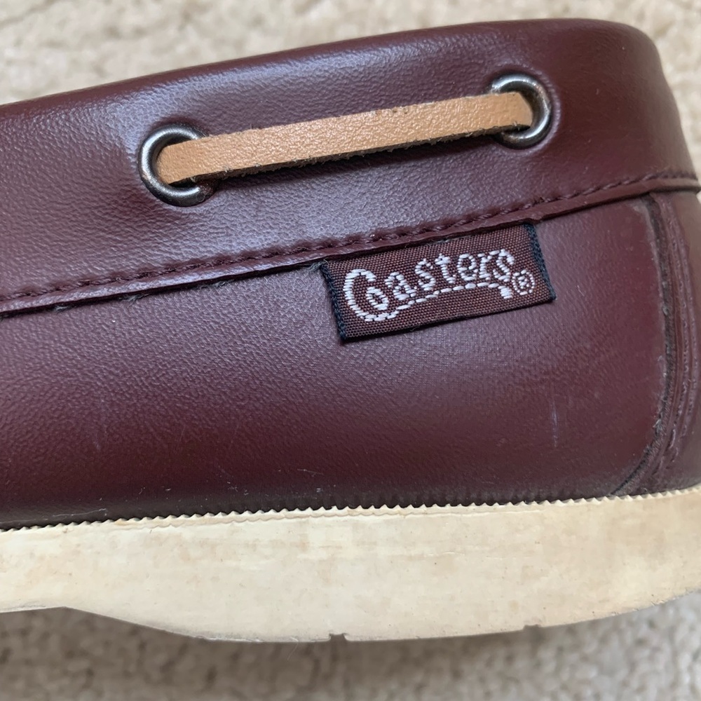 Vintage Coaster’s Leather Deck Boat Shoes Loafers - Picture 9 of 10